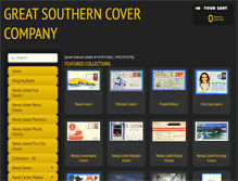 Tablet Screenshot of greatsoutherncoverco.com